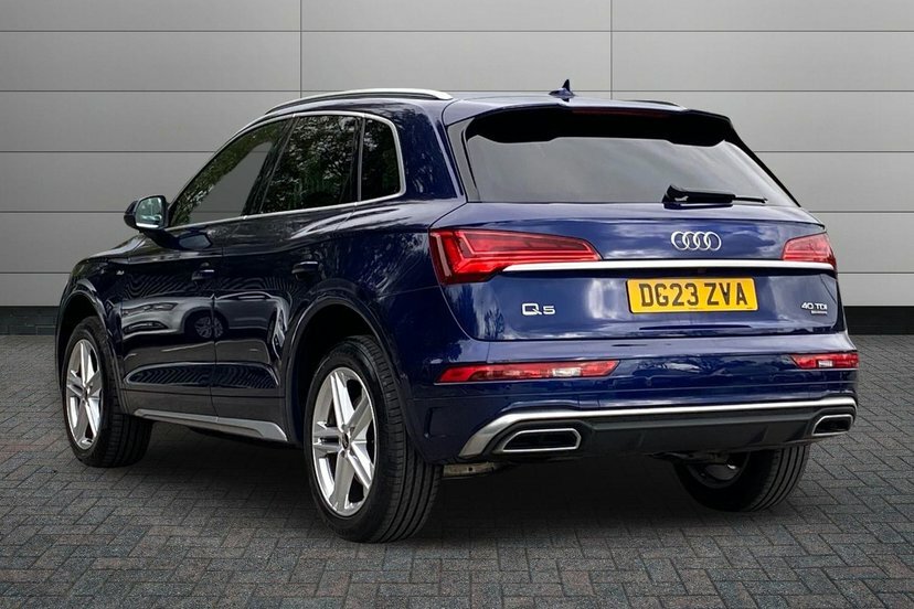 Audi Q5 2.0 Tdi 40 S Line Suv S Tronic Quattro Blue #3
