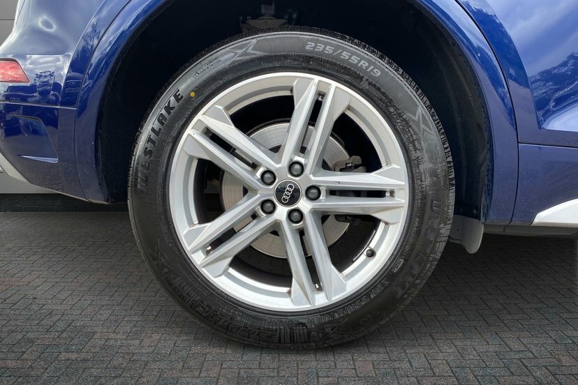 Audi Q5 2.0 Tdi 40 S Line Suv S Tronic Quattro Blue #5