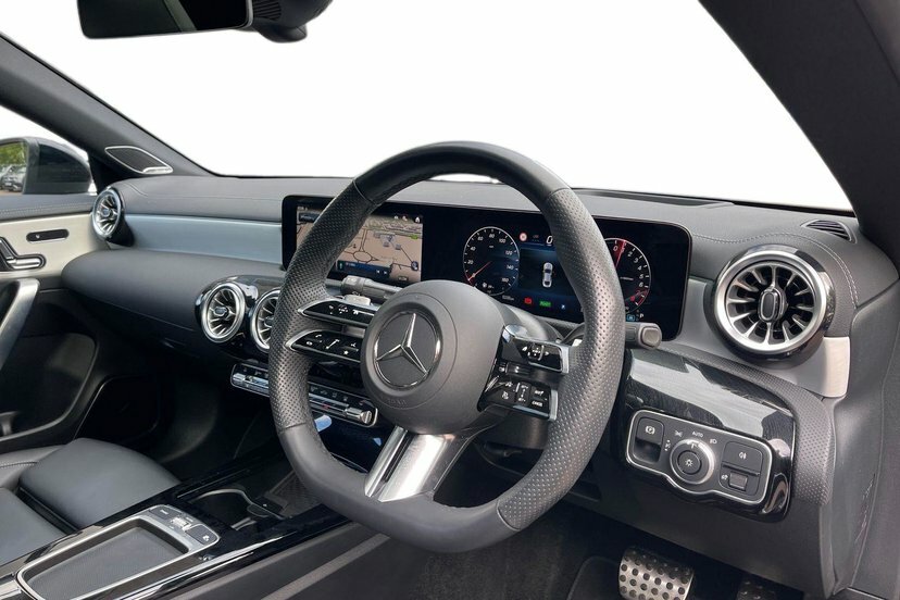 Mercedes-Benz CLA Class 1.3 Cla250e 15.6Kwh Amg Line Premium Plus Coupe Silver #5