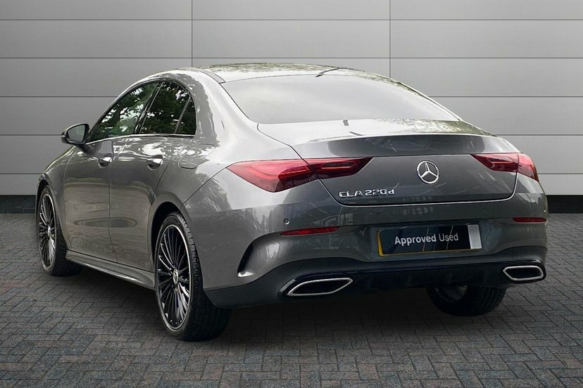 Mercedes-Benz CLA Class 2.0 Cla220d Amg Line Premium Plus Coupe Dies Grey #2