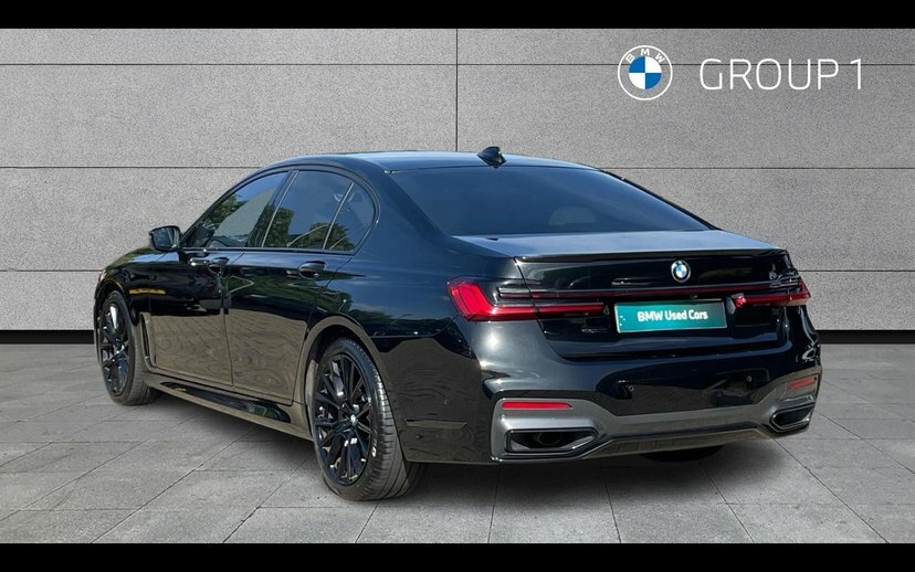 BMW 7 Series 3.0 740D M Sport Saloon Xdrive 32 Black #2