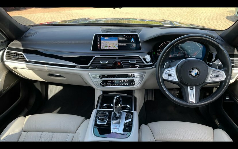 BMW 7 Series 3.0 740D M Sport Saloon Xdrive 32 Black #4
