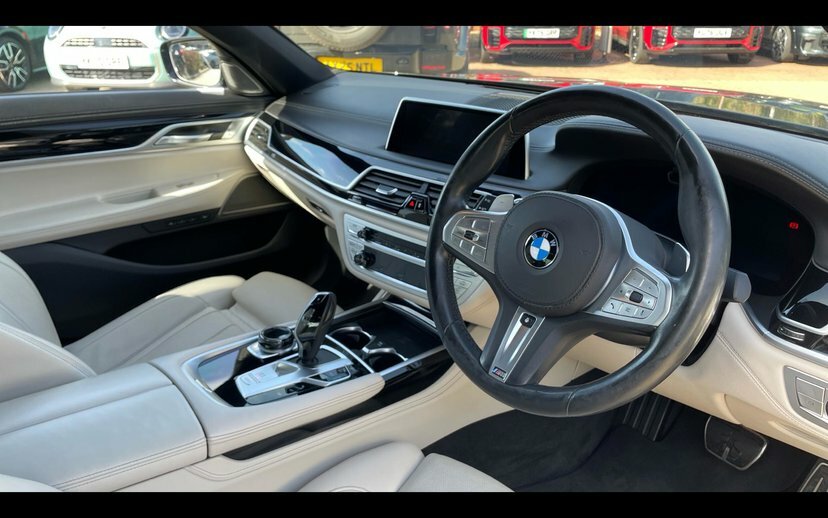 BMW 7 Series 3.0 740D M Sport Saloon Xdrive 32 Black #6