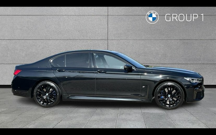 BMW 7 Series 3.0 740D M Sport Saloon Xdrive 32 Black #3