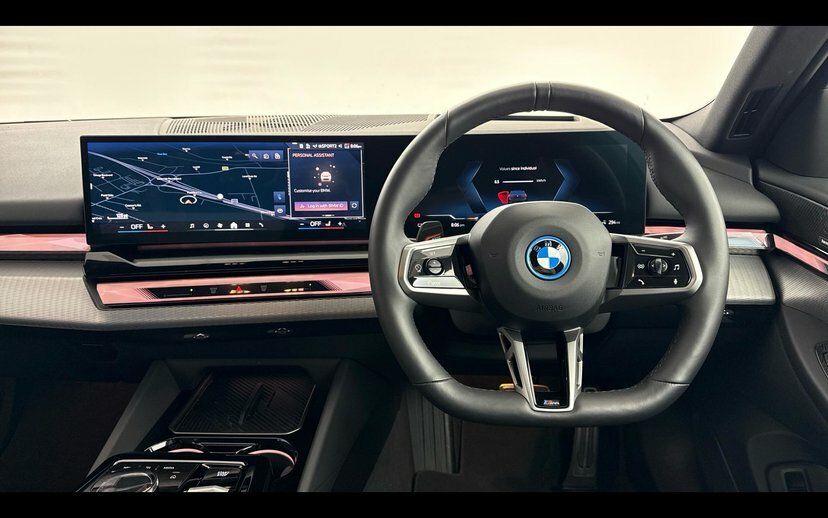 BMW i5 I5 Edrive40 M Sport Pro Saloon Black #5