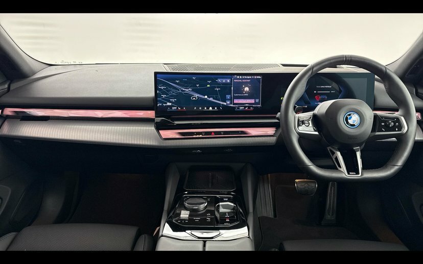 BMW i5 I5 Edrive40 M Sport Pro Saloon Black #4