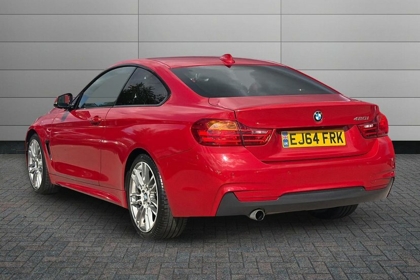 BMW 4 Series Gran Coupe 2.0 420I M Sport Coupe 184 Ps Red #3