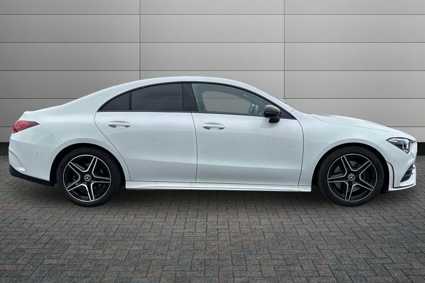 Mercedes-Benz CLA Class 2.0 Cla220d Amg Line Executive Coupe White #3