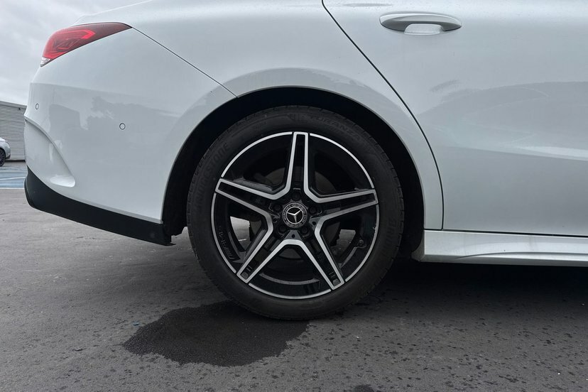 Mercedes-Benz CLA Class 2.0 Cla220d Amg Line Executive Coupe White #4