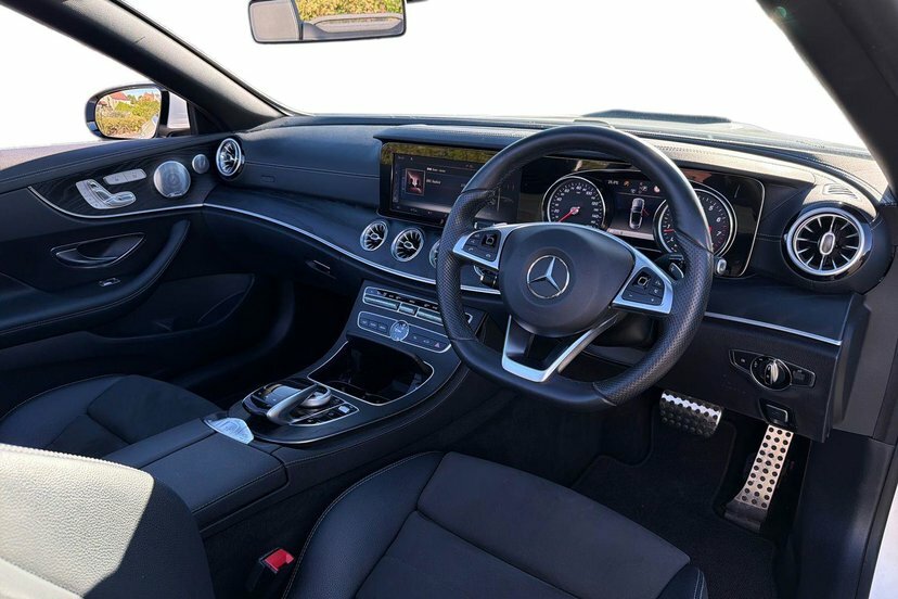 Mercedes-Benz E Class E300 Amg Line Premium Plus Cabriolet White #5