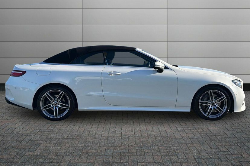 Mercedes-Benz E Class E300 Amg Line Premium Plus Cabriolet White #3