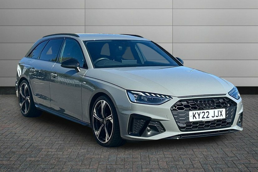 Audi A4 Avant 2.0 Tfsi 40 Black Edition Estate S Tron Grey