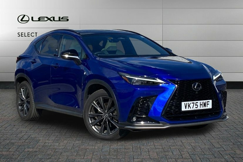 Lexus NX 2.5 450H 18.1Kwh F Sport Pan Suv Plug- Blue