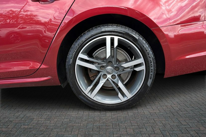 Audi A4 2.0 Tdi Ultra S Line Saloon S Tronic 1 Red #5