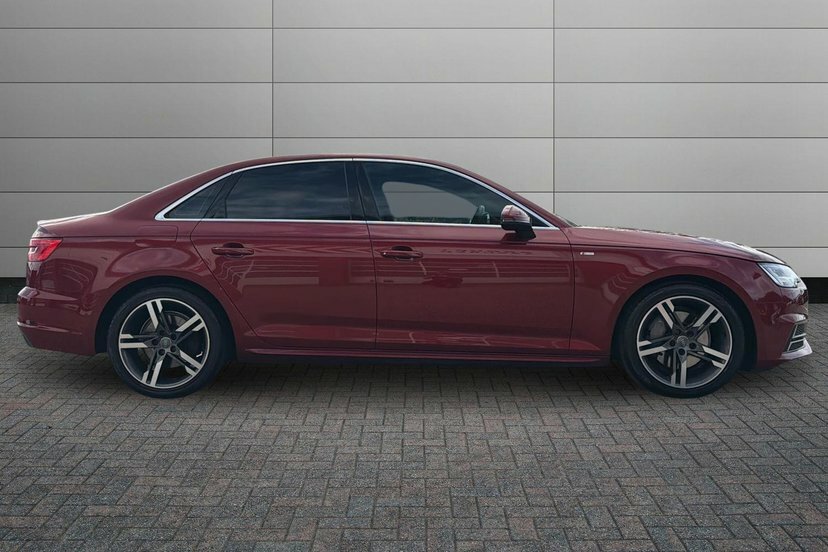 Audi A4 2.0 Tdi Ultra S Line Saloon S Tronic 1 Red #4