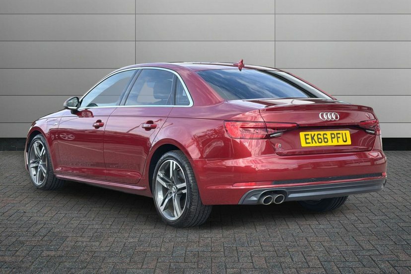 Audi A4 2.0 Tdi Ultra S Line Saloon S Tronic 1 Red #3