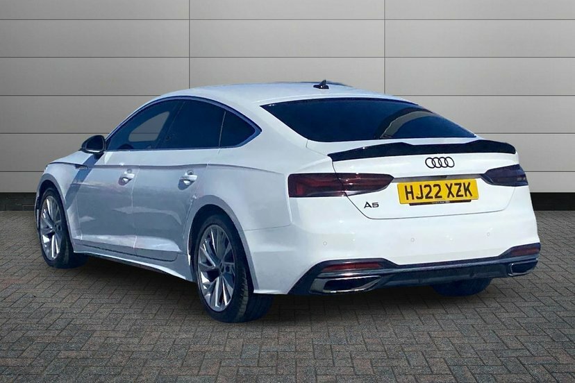 Audi A5 2.0 Tfsi 35 Sport Sportback S Tronic 1 White #2