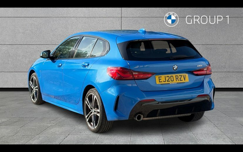 BMW 1 Series 118I M Sport Blue #2
