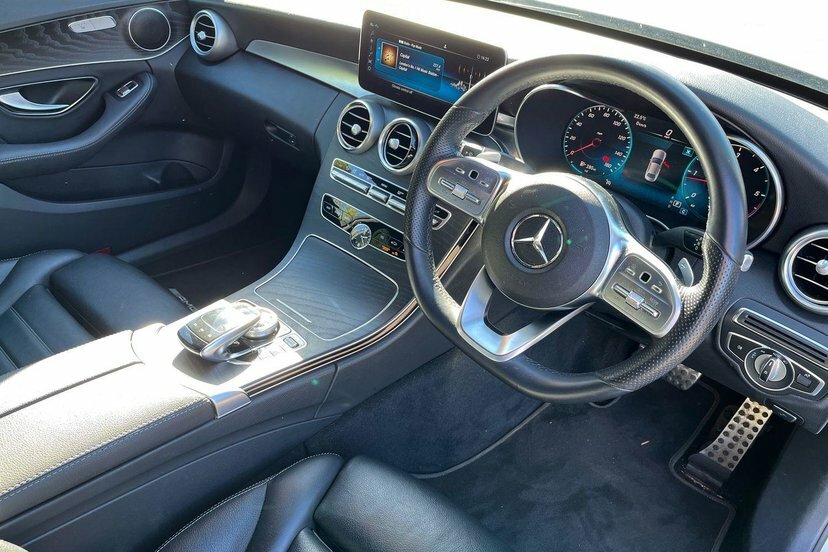 Mercedes-Benz C Class 2.0 C220d Amg Line Premium Saloon G-t Silver #4