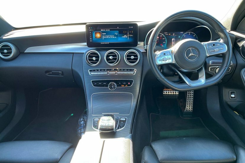 Mercedes-Benz C Class 2.0 C220d Amg Line Premium Saloon G-t Silver #6