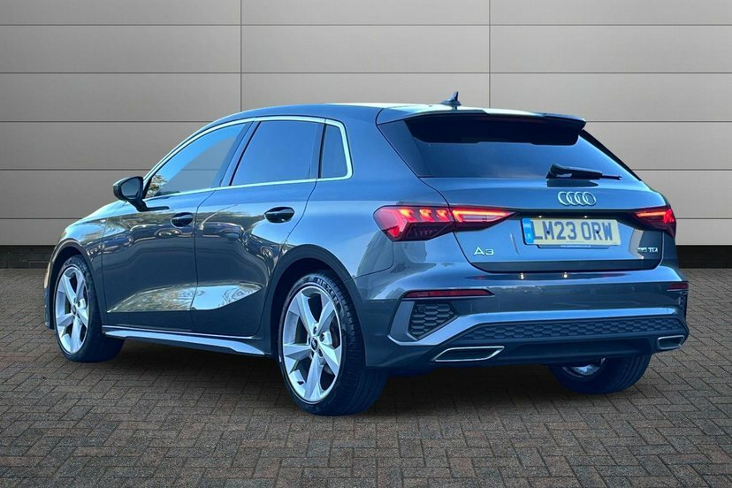 Audi A3 2.0 Tdi 35 S Line Sportback S Tronic 1 Grey #3