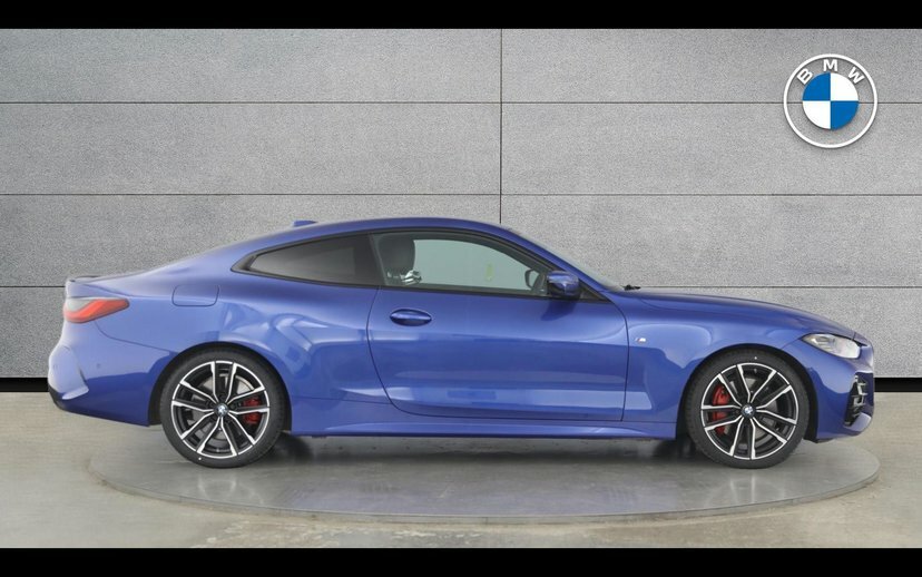 BMW 4 Series Gran Coupe 2.0 420I M Sport Coupe 184 Ps Blue #3