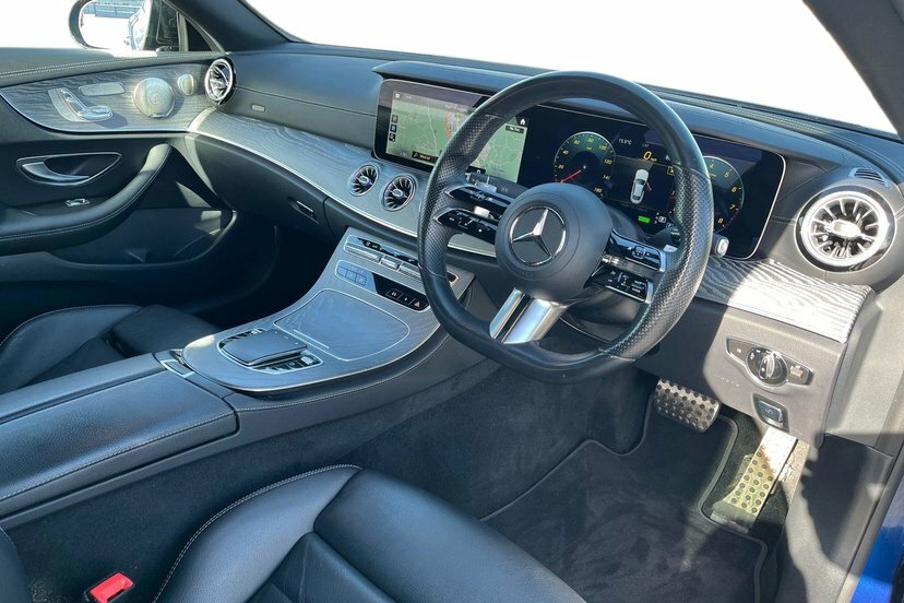 Mercedes-Benz E Class 2.0 E300h Mhev Amg Line Night Edition Premium Plu Blue #5