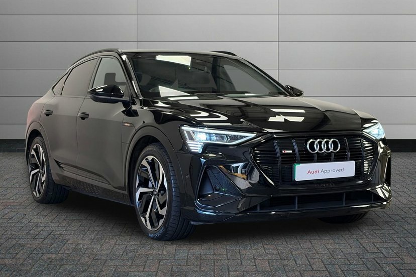 Audi E-tron 55 Black Edition Sportback Quatt Black