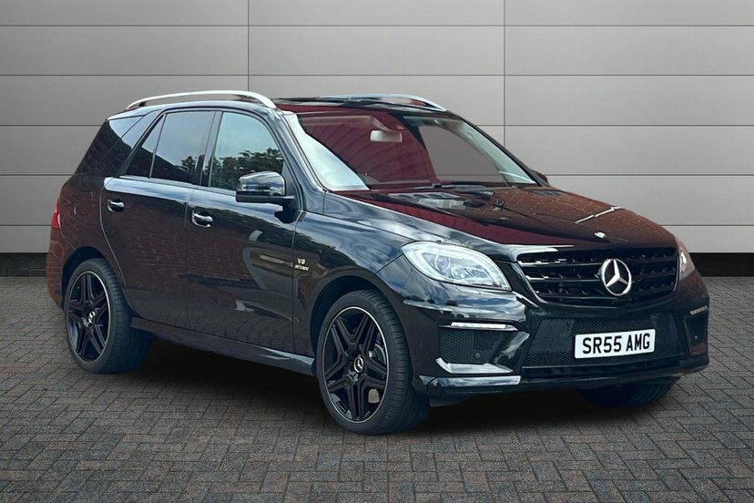Mercedes-Benz M Class 5.5 Ml63 V8 Amg Suv G-tronic 4Wd Euro 5 Black