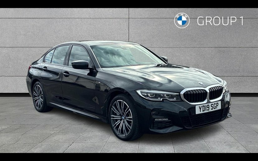 BMW 3 Series 330E M Sport Saloon Black