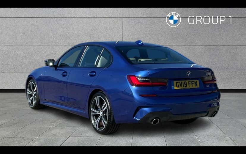 BMW 3 Series 330I M Sport Saloon Blue #2