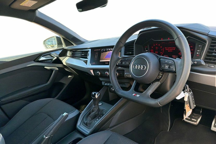Audi A1 1.0 Tfsi 30 Black Edition Sportback S T Silver #6