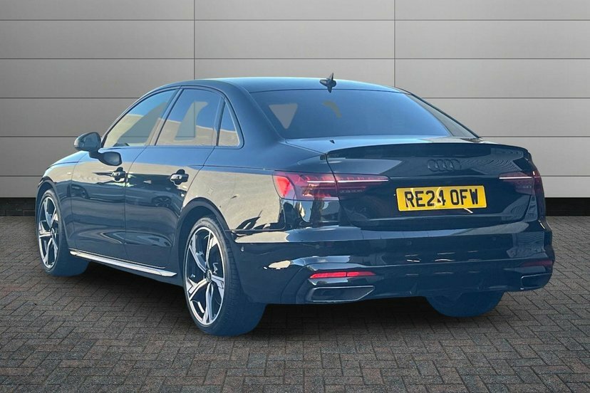 Audi A4 2.0 Tfsi 40 Black Edition Saloon S Tron Black #3