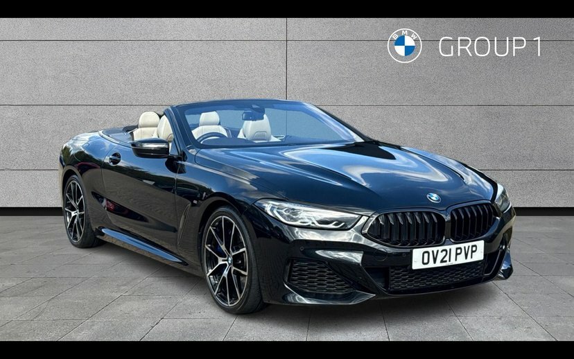 BMW 8 Series 840I Convertible Black