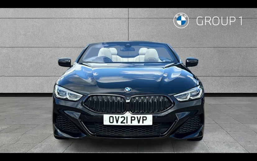 BMW 8 Series 840I Convertible Black #16