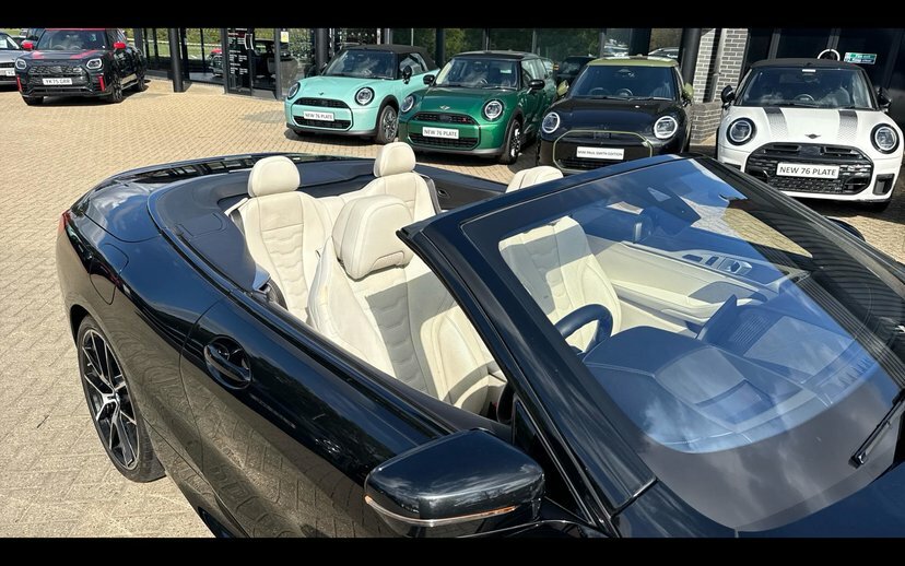 BMW 8 Series 840I Convertible Black #21