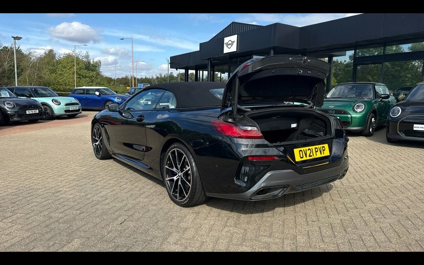 BMW 8 Series 840I Convertible Black #24