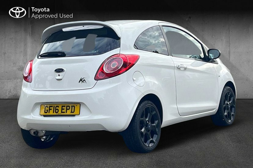 Ford KA 1.2 Zetec White Edition Hatchback Manua White #2