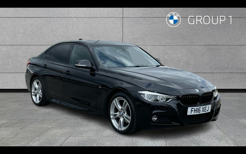 BMW 3 Series 320D M Sport Saloon Black