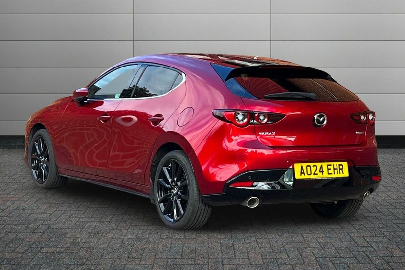 Mazda 3 2.0 E-skyactiv-x Mhev Takumi Hatchback Red #3