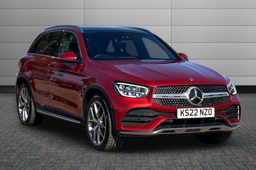 Mercedes-Benz GLC Class 2.0 Glc300d Amg Line Premium Plus 4Matic Red