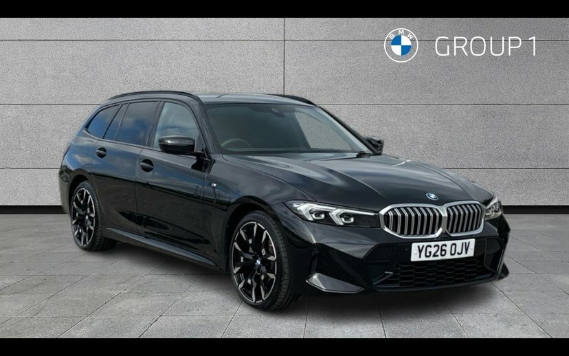 BMW 3 Series 330E M Sport Touring Black