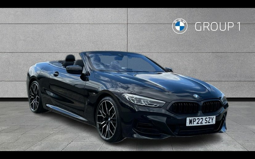BMW 8 Series 840I M Sport Convertible Black