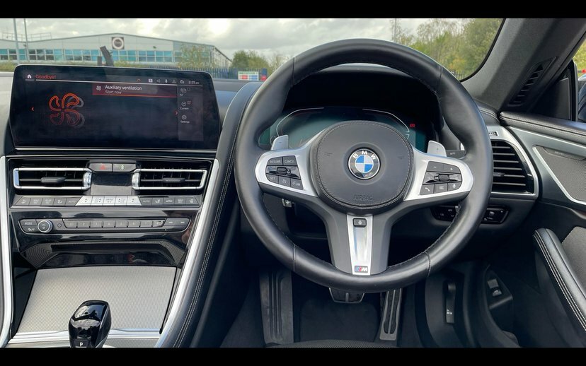 BMW 8 Series 840I M Sport Convertible Black #5