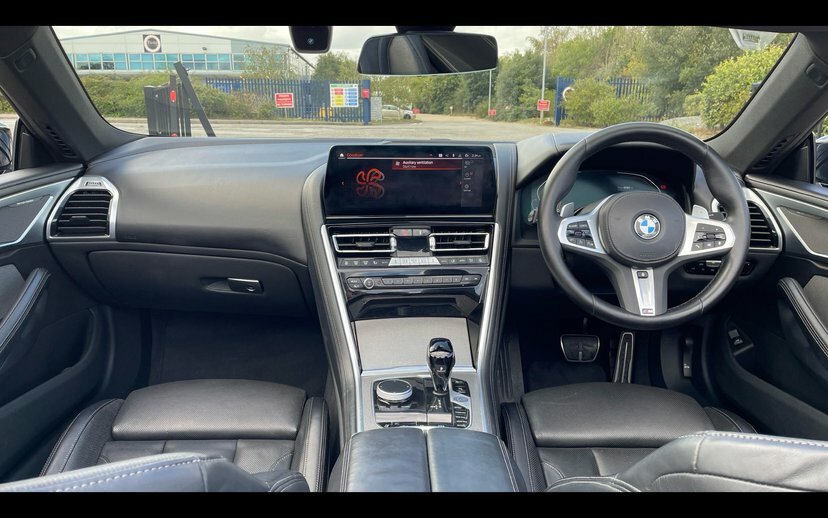BMW 8 Series 840I M Sport Convertible Black #4