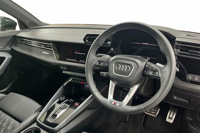 Audi S3 2.0 Tfsi Black Edition Saloon S Tronic Red #6