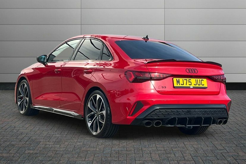 Audi S3 2.0 Tfsi Black Edition Saloon S Tronic Red #3