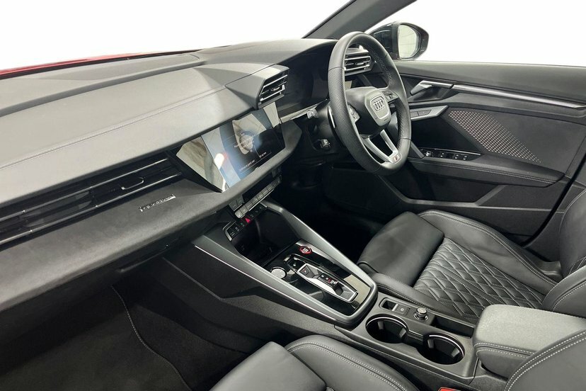 Audi S3 2.0 Tfsi Black Edition Saloon S Tronic Red #2