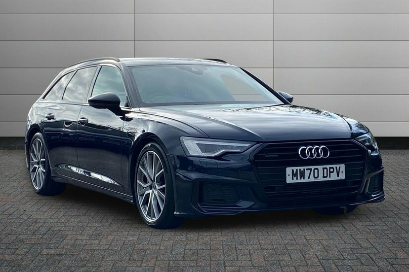 Audi A6 Avant 2.0 Tfsi 45 Black Edition Estate S Tron Blue