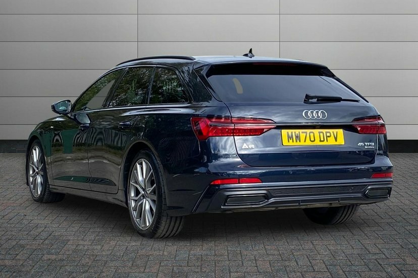 Audi A6 Avant 2.0 Tfsi 45 Black Edition Estate S Tron Blue #3